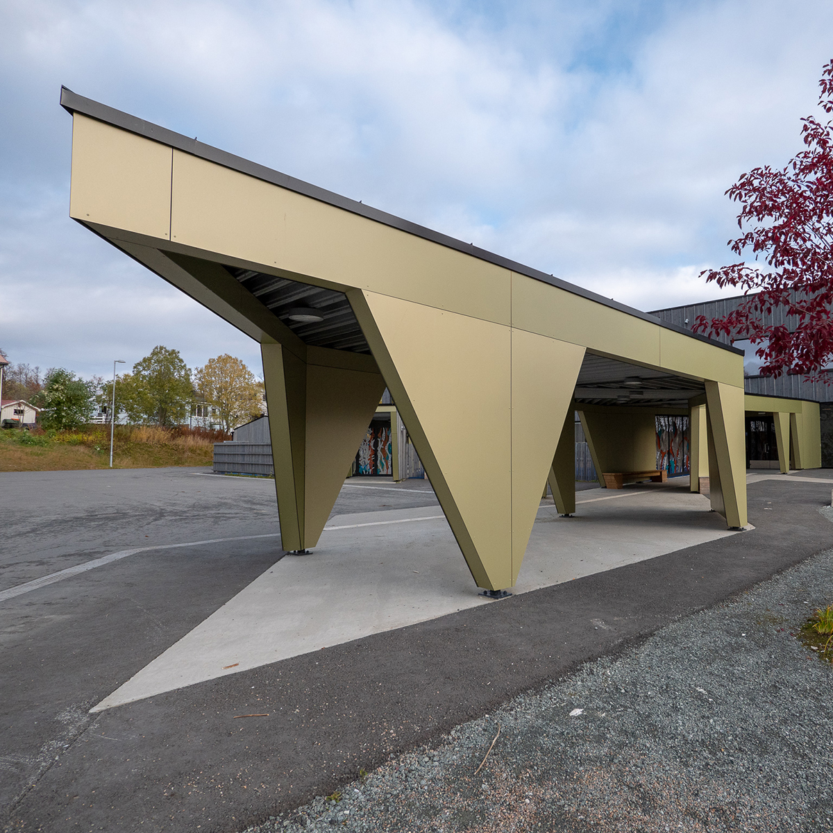 Arctic School Building with Trespa® Meteon® Panels 